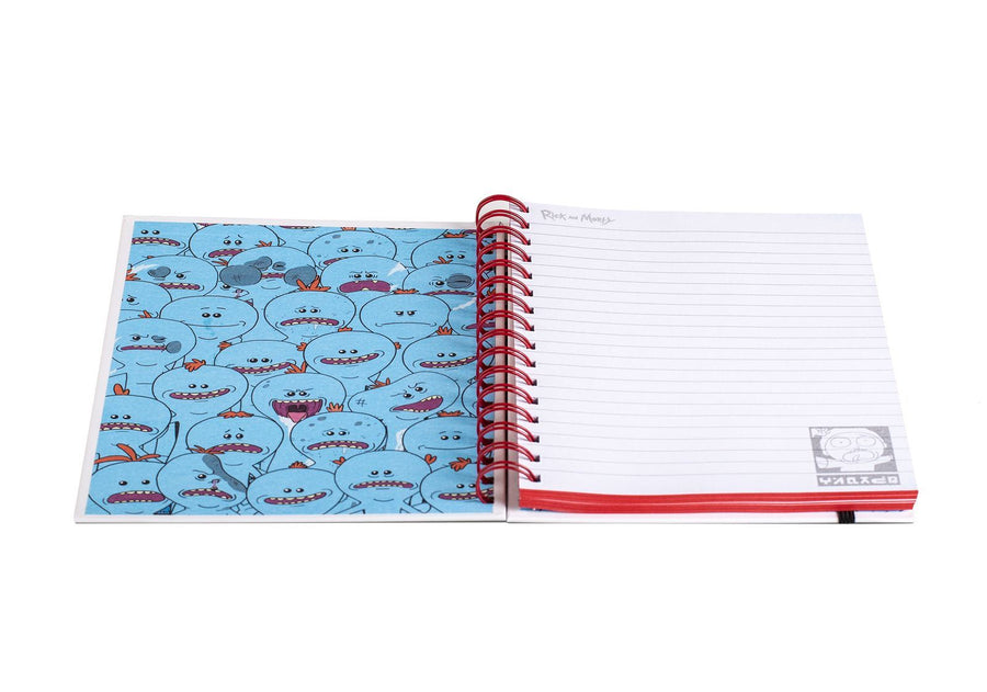 RICK & MORTY A5 Note Book Ruled WANTED Design Spiral Notebook