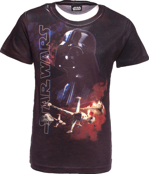 STAR WARS | 3D T-Shirt | The Force Awakens | Darth Vadar | Age 3-4
