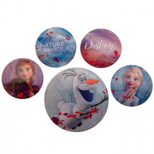 DISNEY FROZEN 2  Official Pin Backed Badge Pack