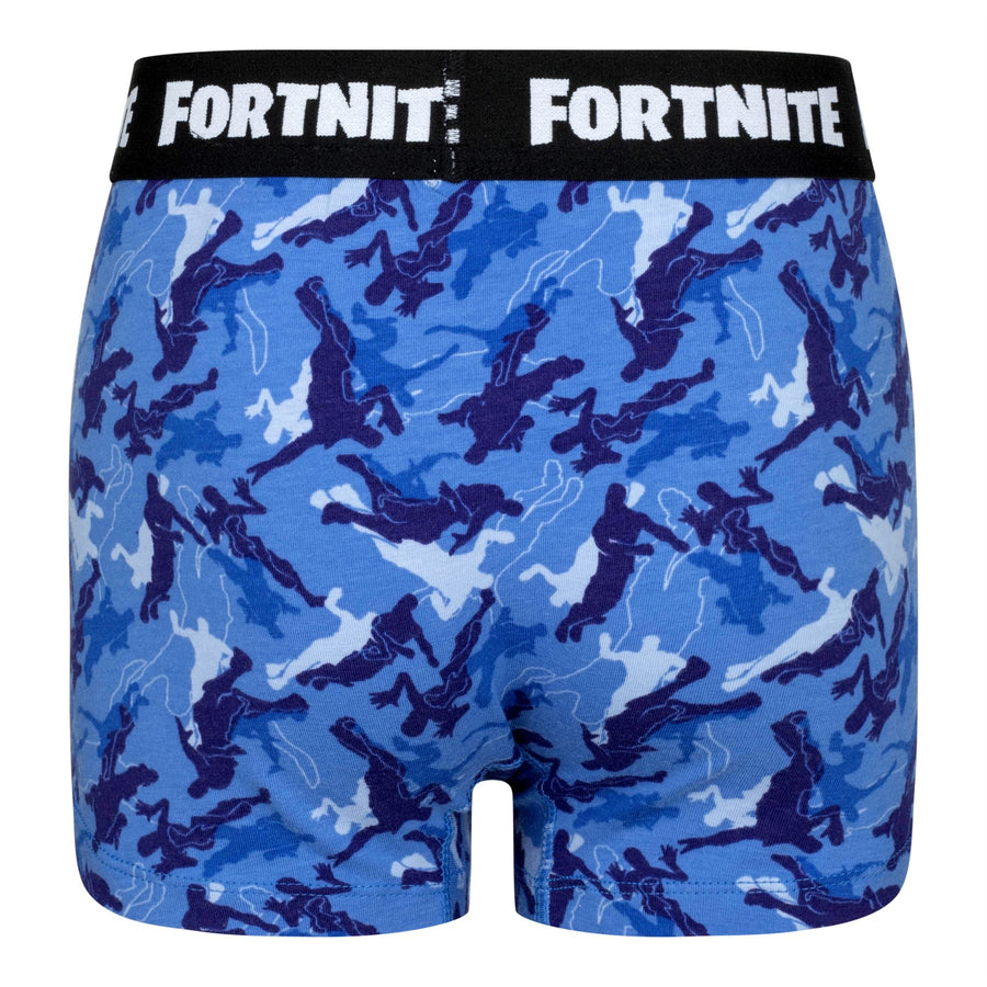 FORTNITE | Toys & Gamers | CAMO | Blue | Boxer Shorts | Unisex Adults | Gaming Cotton Boxer Shorts Sizes XS-XL