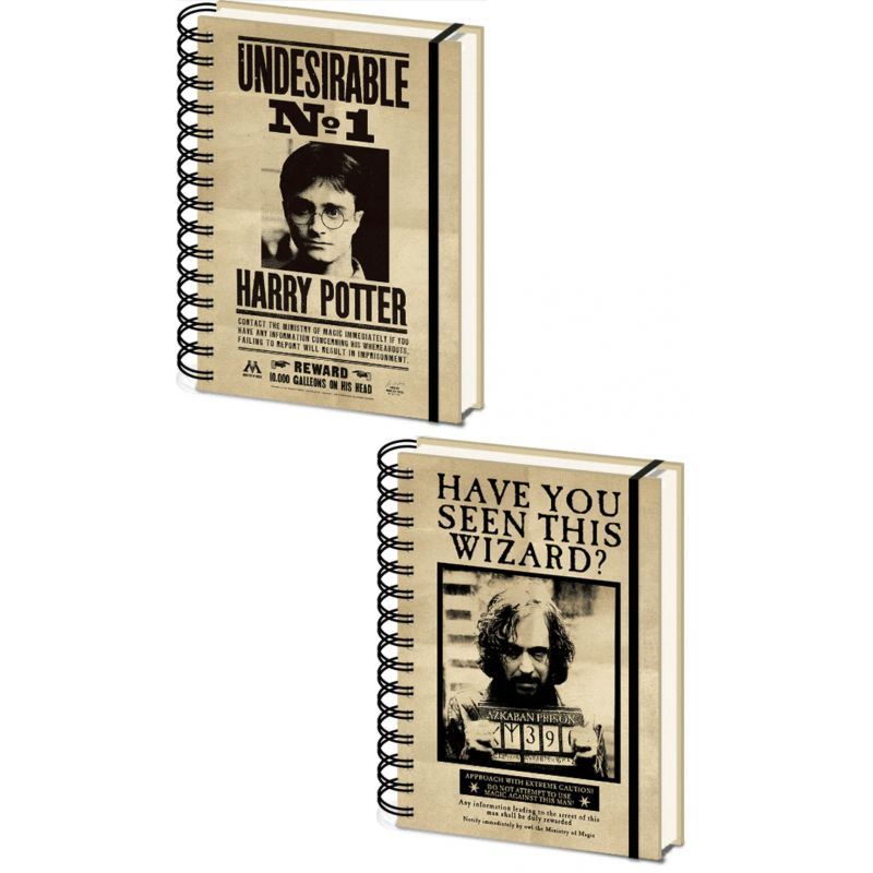 HARRY POTTER A5 Notebook Sirius 3D Design