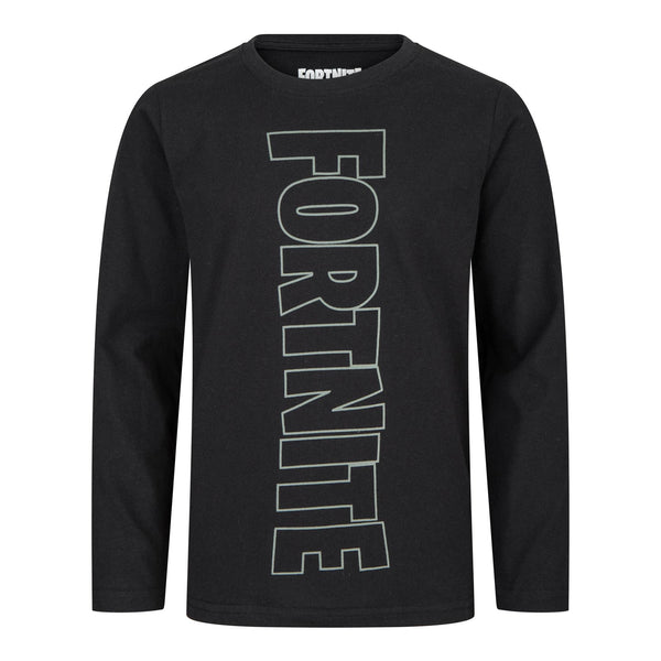 FORTNITE | Long sleeve | Black T-Shirt | Aged 10-16