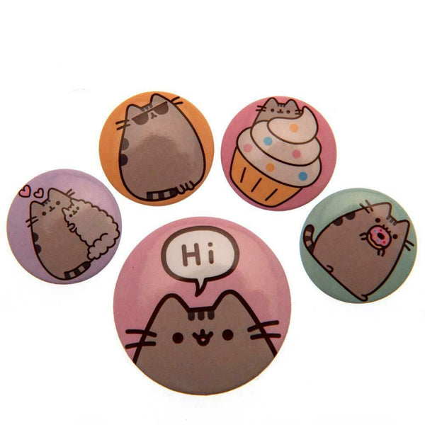 Pusheen (Pusheen Says Hi) badge pack