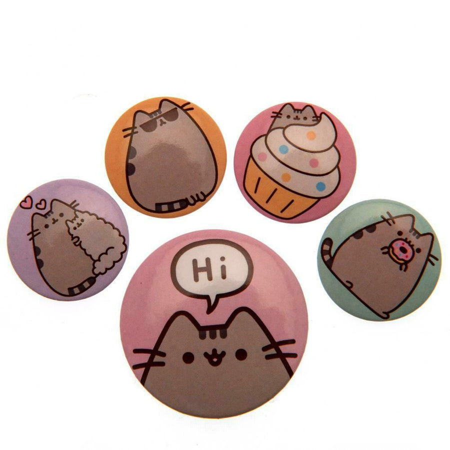 Pusheen (Pusheen Says Hi) badge pack