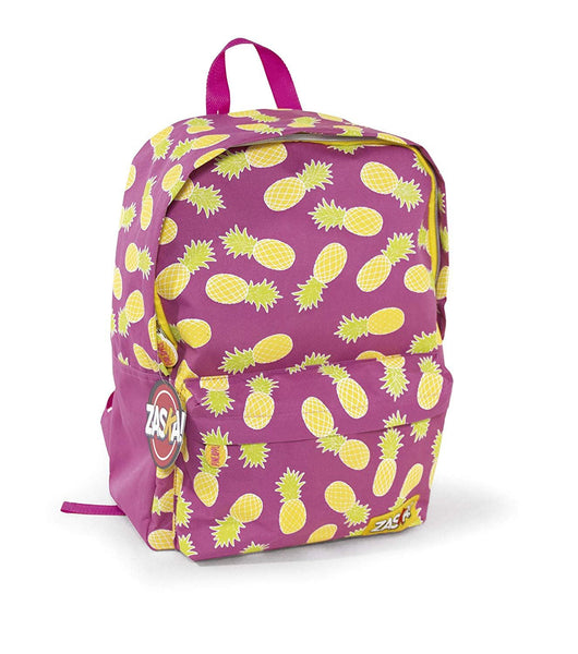 Pink PINEAPPLE Backpack with Front Zipper 41cm x 31cm