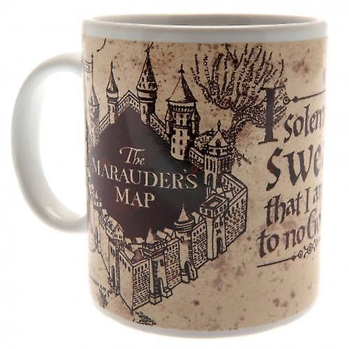 Harry Potter (Marauders Map) Mug, coaster and Keychain set