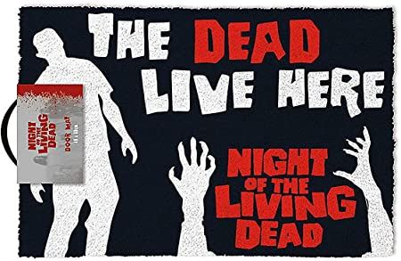 The Night of the Dead | THE DEAD LIVE HERE | Doormat | 40x60cms