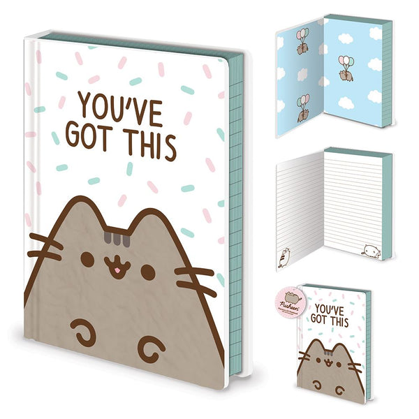 Pusheen (You've Got This) Furry Premium A5 Notebook
