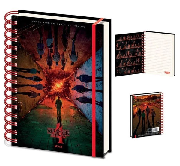 Stranger Things 4 (Every Ending Has A Beginning) Notebook