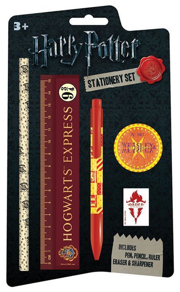 Harry Potter 5 Item School Stationery Gift set