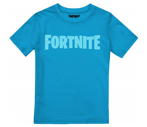 FORTNITE | Youth T-Shirt | LOGO | BLUE | Age 10-16