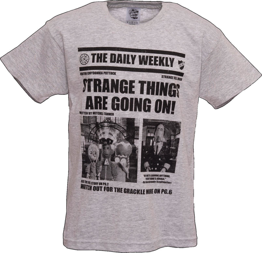 Officially Licensed | STRANGE HILL HIGH | Youth T-Shirt | Age 7-8 Years