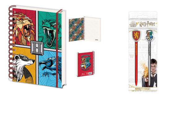 Harry Potter | Stand Together  | A5 Notebook & 2 Piece Pen Set | Officially Licensed