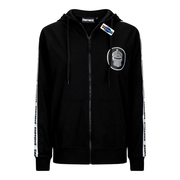 FORTNITE | Toys & Gamers | KNIGHT | Black | Long Sleeved | Unisex Adult | Drawstring Hoodie | Gaming Cotton Hoodie Sizes S-XL