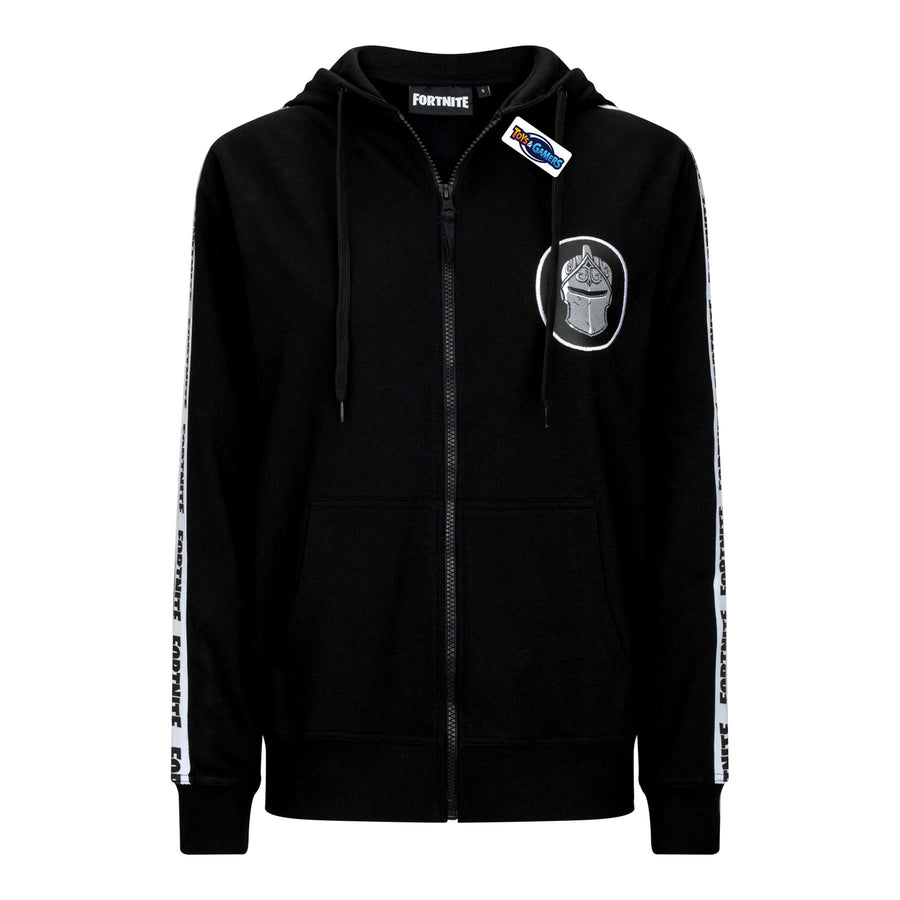 FORTNITE | Toys & Gamers | KNIGHT | Black | Long Sleeved | Unisex Adult | Drawstring Hoodie | Gaming Cotton Hoodie Sizes S-XL