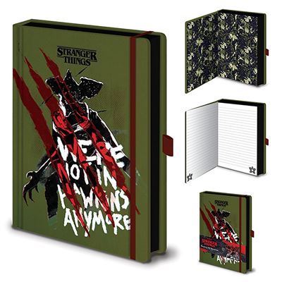Stranger Things | Not In Hawkins | A5 Premium | Notebook