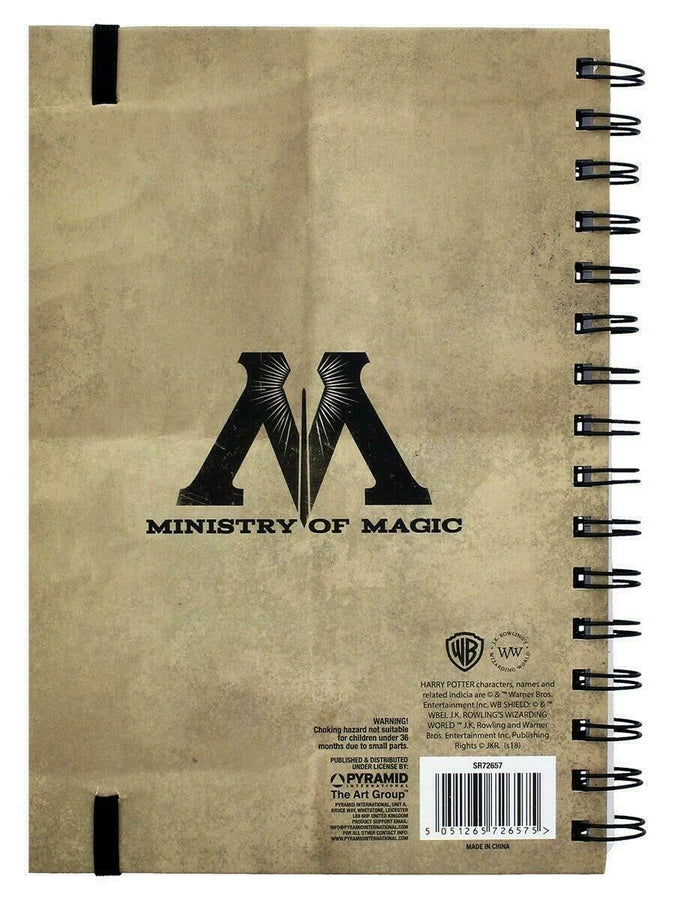 HARRY POTTER A5 Notebook Sirius 3D Design