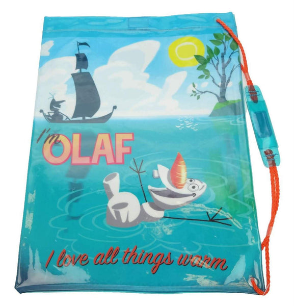 Officially Licensed | DISNEY FROZEN | OLAF | Waterproof PVC Swim Bag