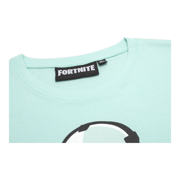 FORTNITE | WILD CARD | Blue | Short Sleeved | Unisex Kids | Crew | Gaming Cotton T-Shirt Sizes 10 - 16 Years