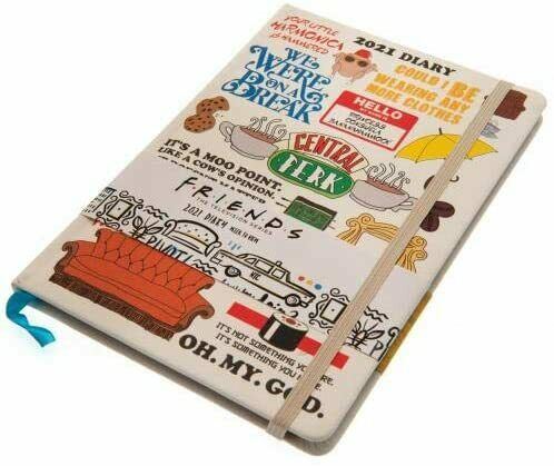 Friends Infographic 2021 Diary