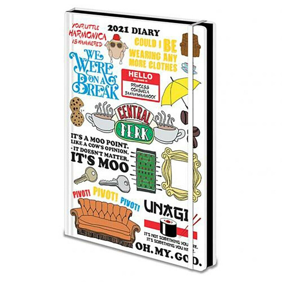 Friends Infographic 2021 Diary