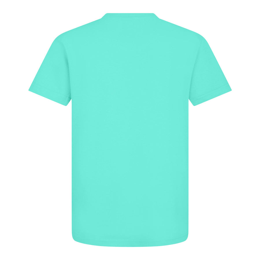 FORTNITE | Toys & Gamers | LOGO | Cyan | Short Sleeved | Unisex Kids | Crew | Gaming Cotton T-Shirt Sizes 10 - 16 Years