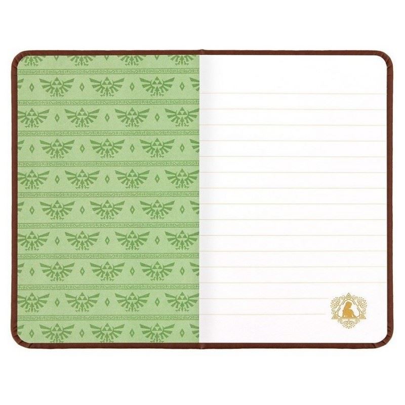 THE LEGEND OF ZELDA Pocket Premium A6 Note Book TRIFORCE