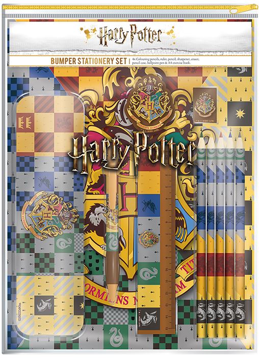 Harry Potter Bumper Stationery set with pencil case