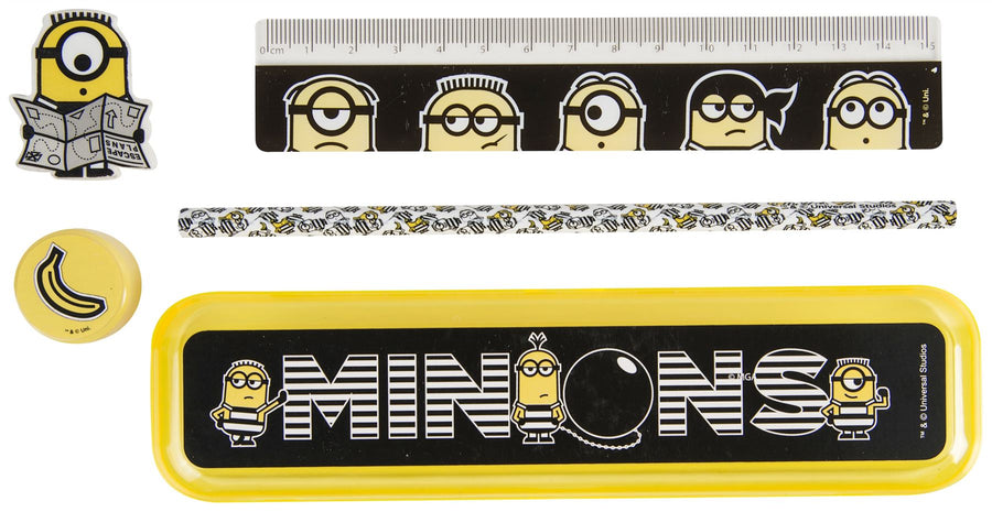 DESPICABLE ME | 5 Piece Stationery School Set MINIONS Design