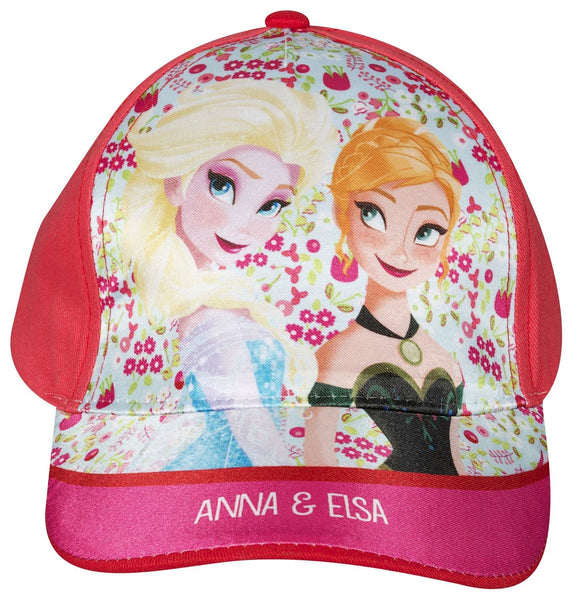 FROZEN Girls ANNA & ELSA Summer Baseball Cap 54cm