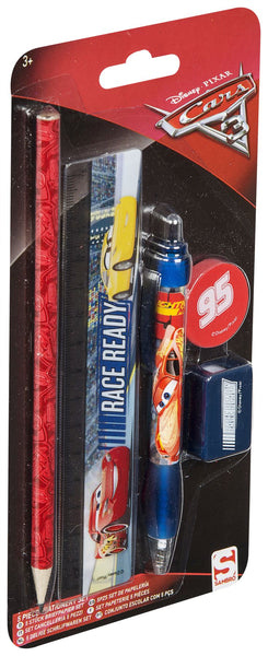 DISNEY CARS 3 | 5 Piece Stationery Set