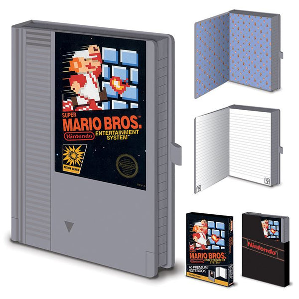 Nintendo (NES - Super Mario Bros) Premium A5 Notebook