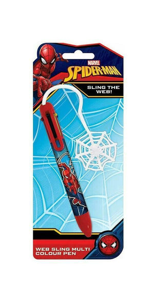 SPIDERMAN Multi-Coloured Ball Point Pen WEB SLINGER