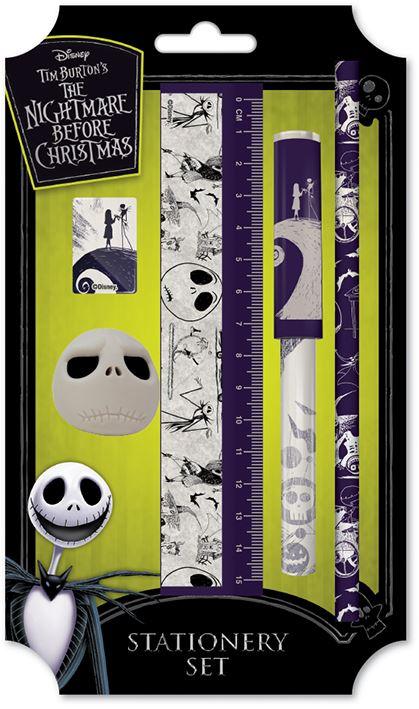 Nightmare Before Christmas (Sprial Hill) Premium Stationery Set
