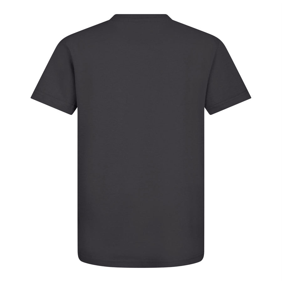 FORTNITE | RED MASK | Grey | Short Sleeved | Unisex Kids | Crew | Gaming Cotton T-Shirt Sizes 10 - 16 Years