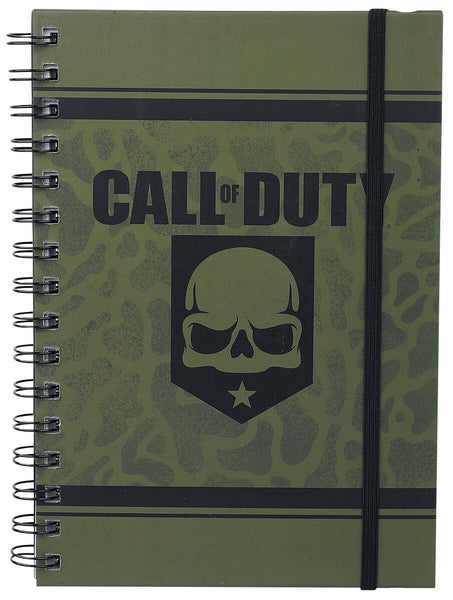 CALL OF DUTY A5 Spiral Bound LOGO Notebook