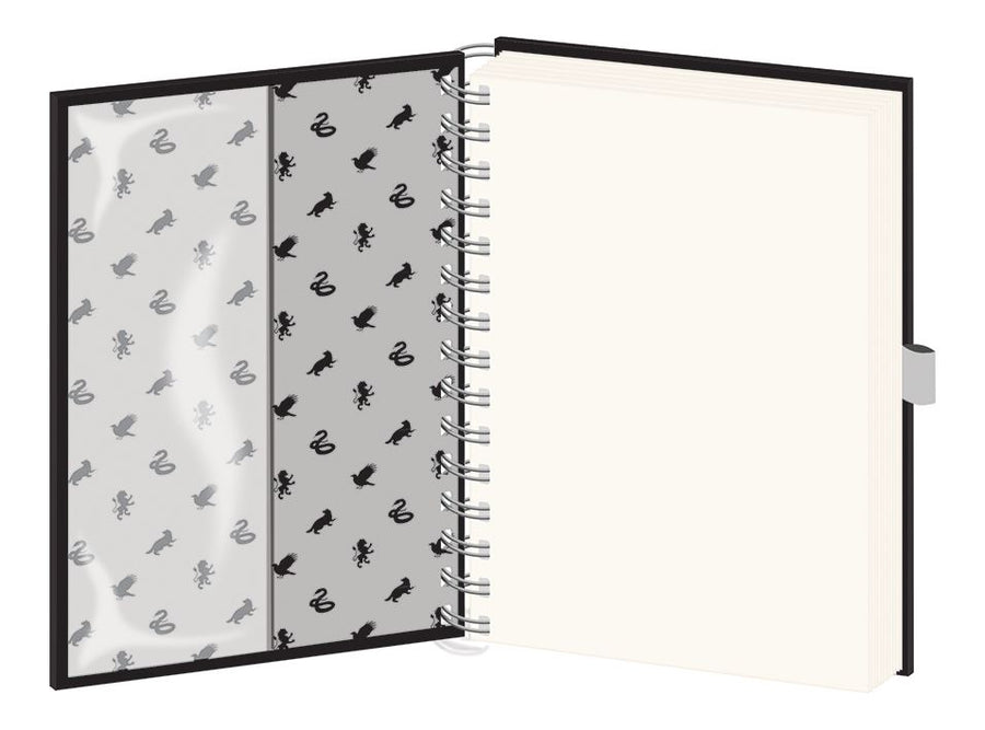 HARRY POTTER A5 Daily Planner Spiral Bound HOGWARTS STRIPE