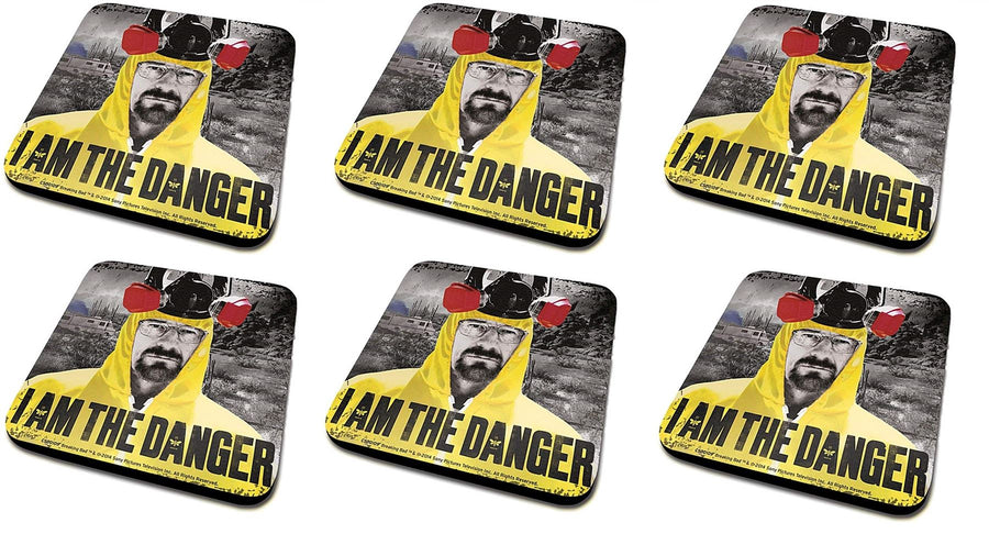 Set of 6 x BREAKING BAD COASTER 