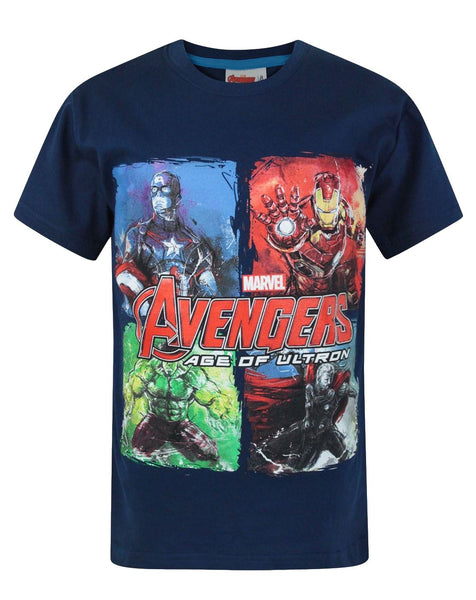 Official | MARVEL AVENGERS | Youth Kids Avenger T-Shirt | Hero tshirt | Age 3-4