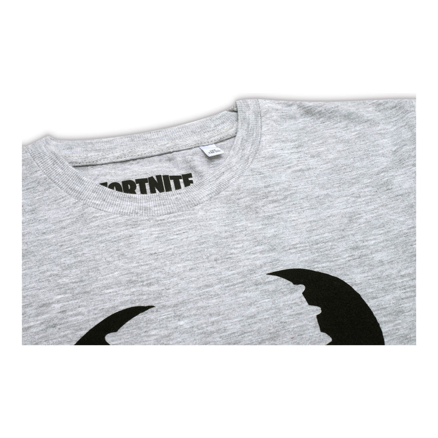 FORTNITE | Toys & Gamers | RAGNAROK | Grey | Short Sleeved | Unisex Kids | Crew | Gaming Cotton T-Shirt Sizes 10 - 16 Years
