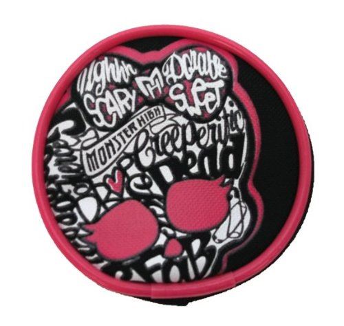 Officially Licensed | MONSTER HIGH | Coin Purse Round with Zip Closure