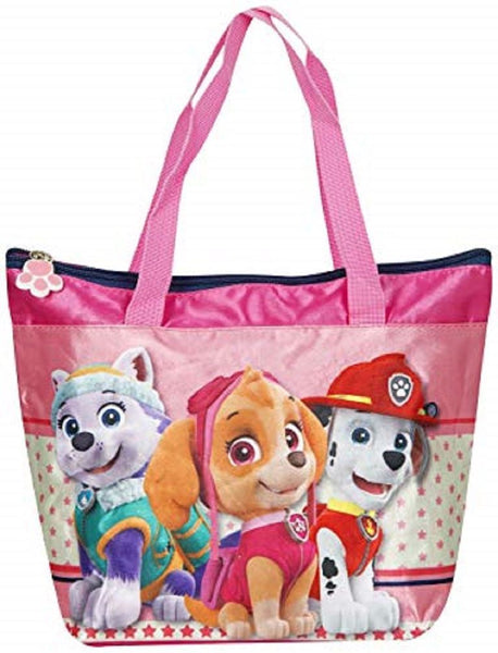 PAW PATROL Tote Bag 29cm x 21cm Zipped Closing