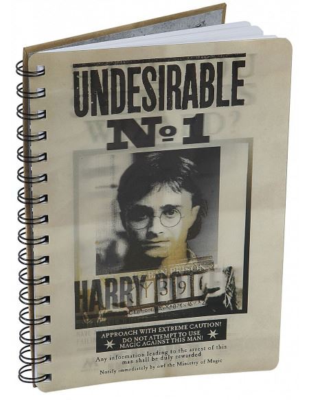 HARRY POTTER A5 Notebook Sirius 3D Design
