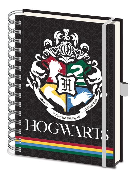 HARRY POTTER A5 Daily Planner Spiral Bound HOGWARTS STRIPE