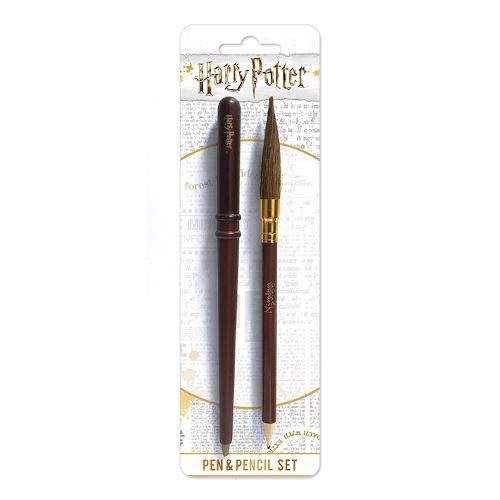 Harry Potter Wand Pencil and Pen Stationery set