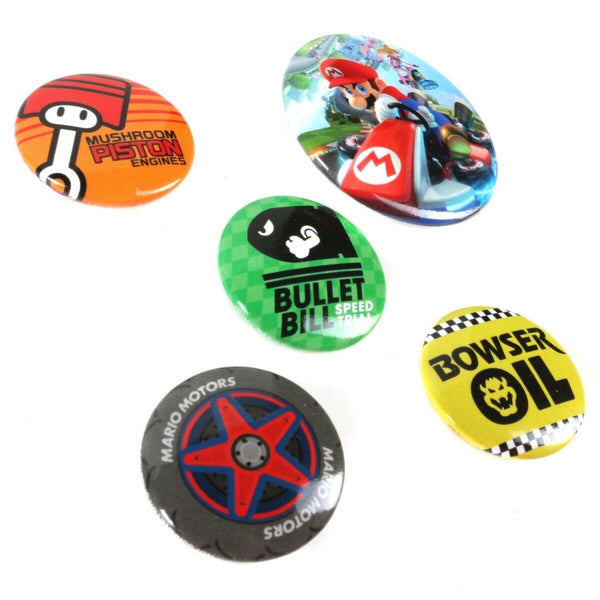 Mario Kart 8 Badge Pack