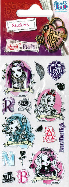 5 x EVER AFTER HIGH Sticker Sheets