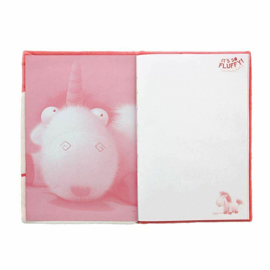 DESPICABLE ME Premium Fluffy A5 Note Book ITS SO FLUFFY
