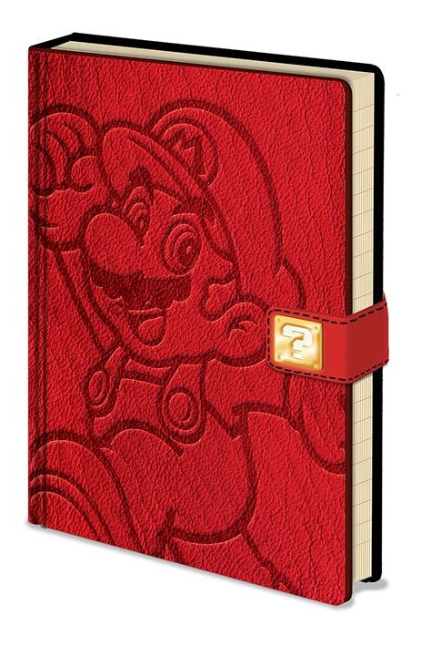 SUPER MARIO JUMP Premium A5 Notebook