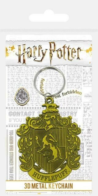 Harry Potter (Hufflepuff Crest) Metal Keychain